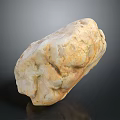 Natural Wood And Stone Material Featuring Rough Beige Texture And Natural Form