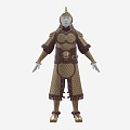 Chinese Armor Armor Armor Soldier Armor 3d model