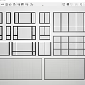 windows casement windows doors and windows floor-to-ceiling windows push 3d model