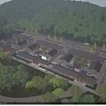 New Chinese Courtyard 3d model