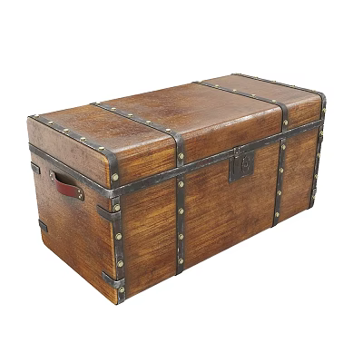 Vintage Box Antique Box 3d model