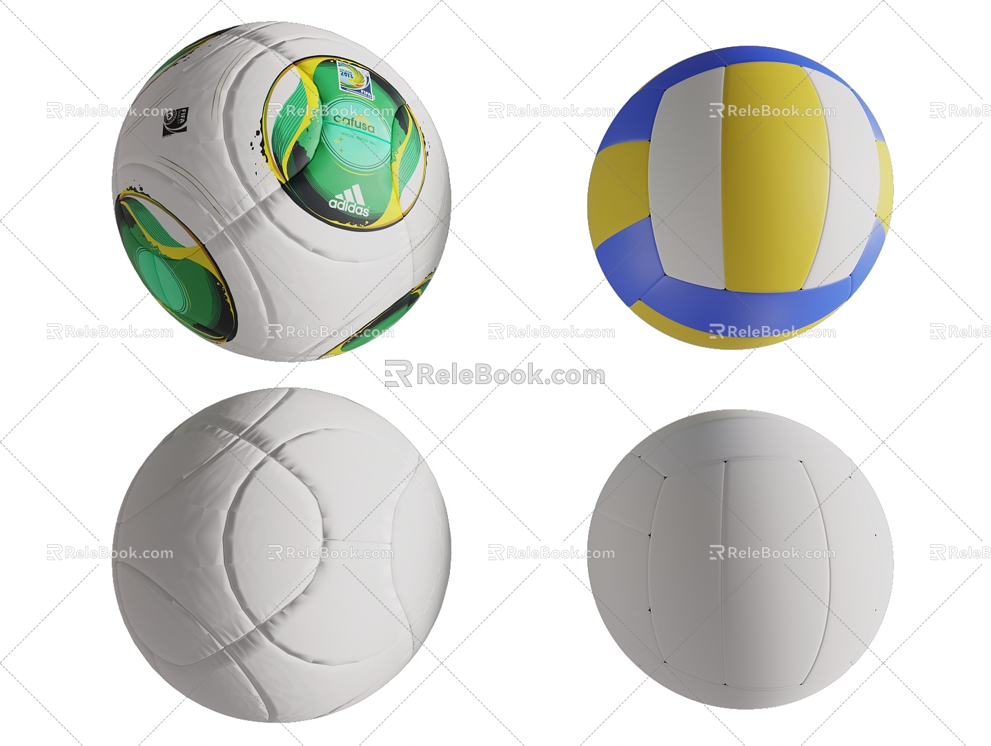 Football Volleyball Ball Sports Equipment model