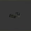 Browning Machine Gun Browning Gatling White Machine Gun Machine Gun Bullet Military 3d model