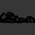 Disposable Black Garbage Bags For Household Waste Management And Daily Necessities Use