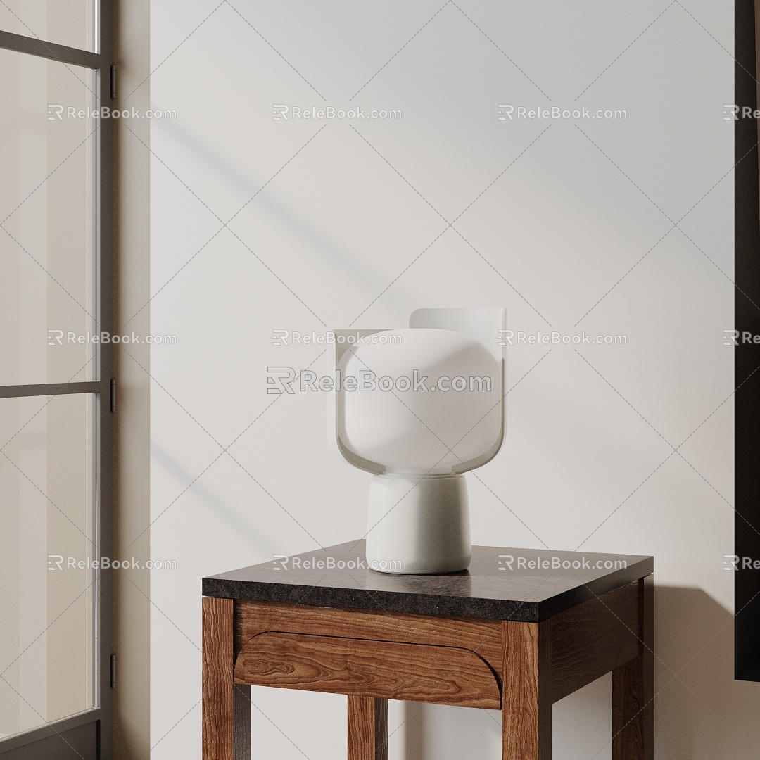 Modern table lamp 3d model