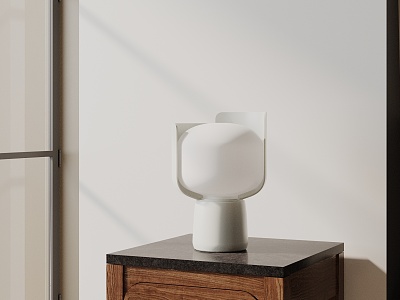 Modern table lamp 3d model