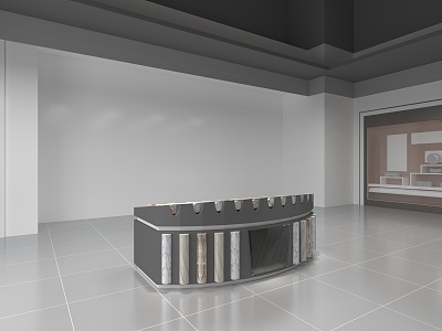 Display cabinet 3d model