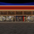 Modern Restaurant Interior With Comfortable Booth Seating Green Plants And Stylish Lighting