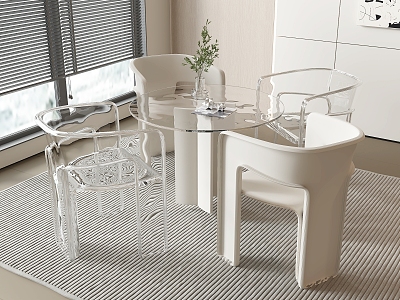 Leisure Table and Chair Combination Negotiation Table and Chair Combination Leisure Table Leisure Chair Single Chair model