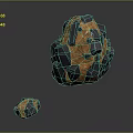 Rock Block Rock Block Rock Specimen Boulder Big Stone Block Rock Stratum Rock Stratum Rock Stratum Rock 3d model