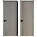 Modern Hinged Doors Various Designs Neutral Colors Wood Grain And Smooth Finishes For Home Interior
