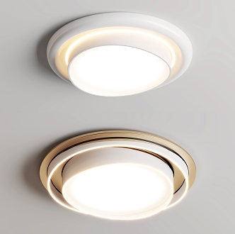 Modern ceiling lamp ceiling lamp combination 3d model