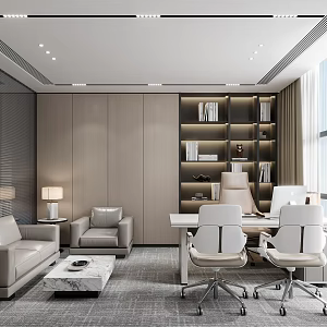 Leadership Office 3d model