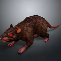Cartoon Mouse Animated Mouse Grey Mouse Anime Mouse Cartoon Character 3d model