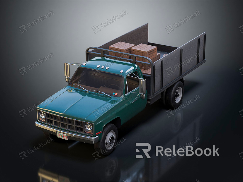 Modern Truck Big Truck model