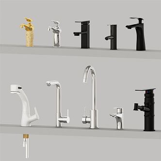 Modern faucet 3d model