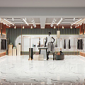 Light Luxury Women's Wear Store 3d model