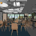 Modern pantry 3d model