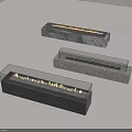 Modern Fireplace Designs With Marble Stone Glass Panels And Flames