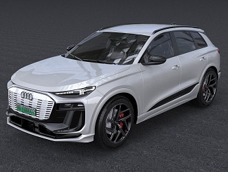 Hyundai Audi Q6 etron new energy vehicle electric vehicle luxury car off-road vehicle 3d model