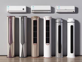 modern air conditioning 3d model