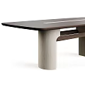Roche Bobois modern rectangular dining table 3d model