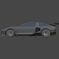 Hyundai N Performance Grey Coupe With Aerodynamic Body Kit LED Headlights And Red Accented Wheels