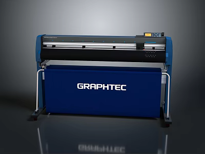 GRAPHTEC Blue Kitchen Appliance With Modern Design And Efficient Performance 3d model