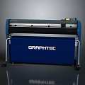 GRAPHTEC Blue Kitchen Appliance With Modern Design And Efficient Performance 3d model