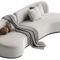 Modern Multiplayer Sofa 3d model