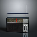 Radio Portable Radio Desk Radio Full Band Radio AC Radio 3d model