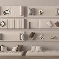 Beige Sofa Designs With Various Styles Cushions Magazines And Small Decor