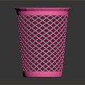 plastic basket plastic basket plastic basket realistic 3d model