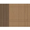 Modern Wooden Sofa Accent Wall With Textured Panels And Patterns 3d model