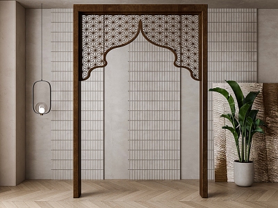 New Medium Door Arch 3d model