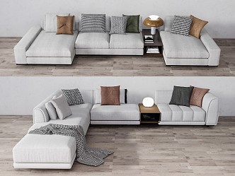 Modern Multiplayer Sofa 3d model