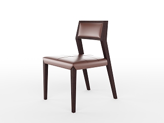 American Dining Chair 3d model