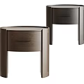 Modern Wooden Bedside Tables With Single Drawer And Minimalist Design