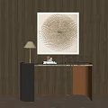 The porch table bar table end view table 3d model