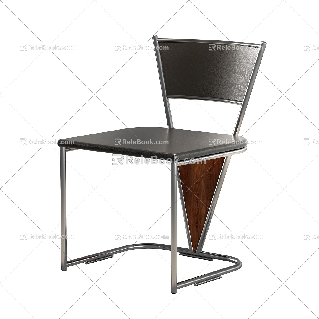 Modern single chair 3d model