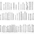 European Railing Component 3d model