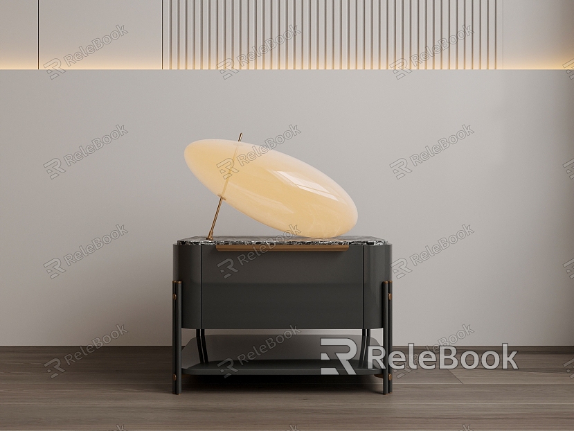 Modern bedside table model