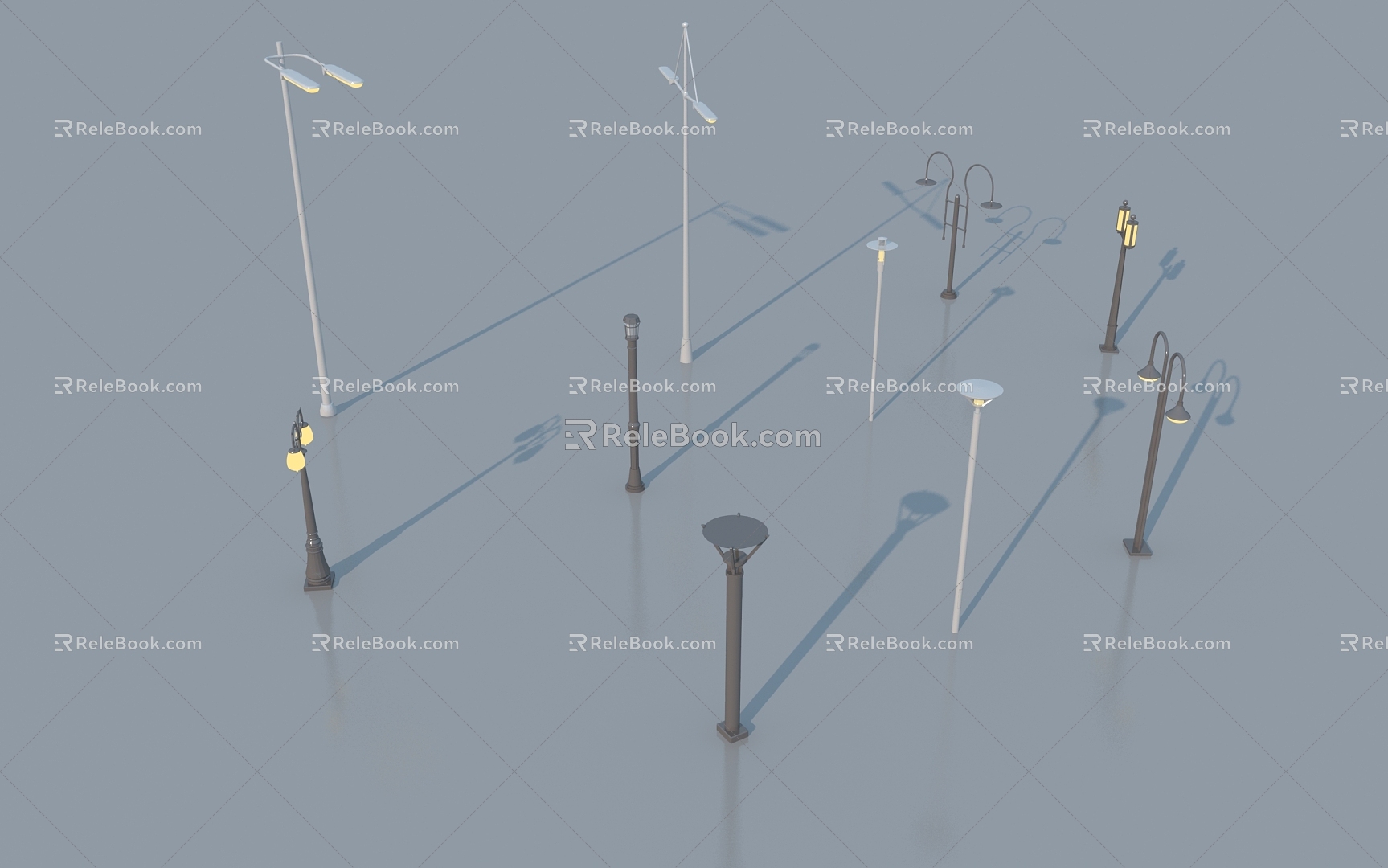 Street lamp 3d model