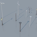 Street lamp 3d model