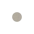 White Textured Sphere Component On Neutral Surface With Light Wall