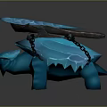 Turtle Cartoon Turtle Snapping Turtle Chickbill Turtle Reptile Cold Blooded Animal Reptile Class 3d model