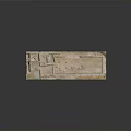 Ancient Architectural Wooden Door With Intricate Carvings And Weathered Surface Texture