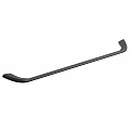 Daily Washing Essentials Black Metal Towel Rack for Bathroom Use
