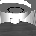 Modern Front Desk 3d model