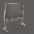 Wooden Easel Chalkboard Hanging Stand for Home Office Decoration